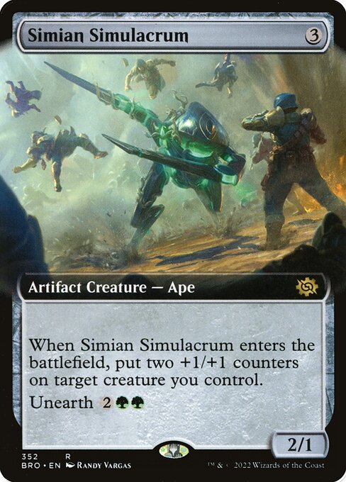 Simian Simulacrum - The Brothers' War - 352