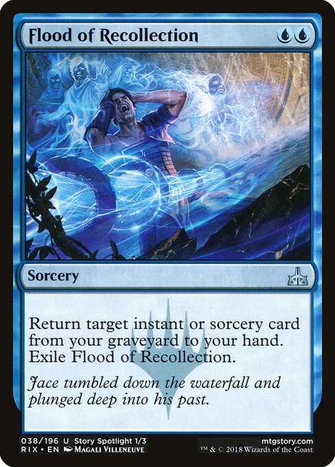 Flood of Recollection - Rivals of Ixalan - 38