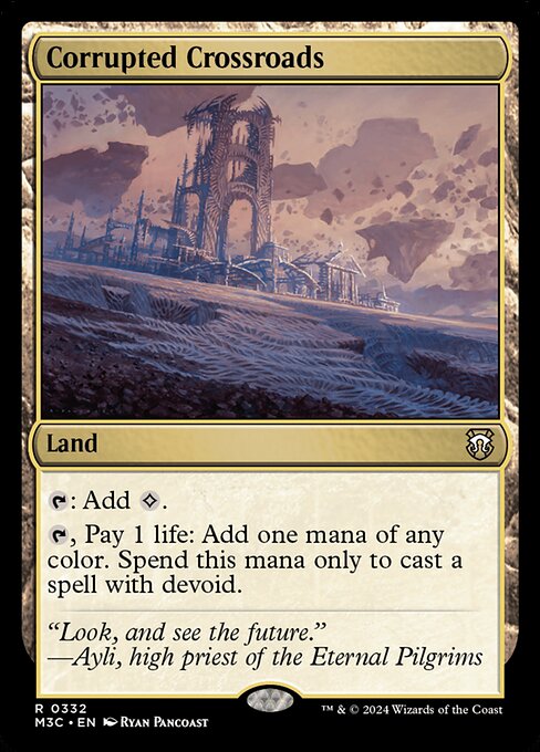 Corrupted Crossroads - Modern Horizons 3 Commander - 332