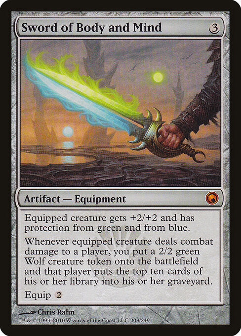 Sword of Body and Mind - Scars of Mirrodin - 208