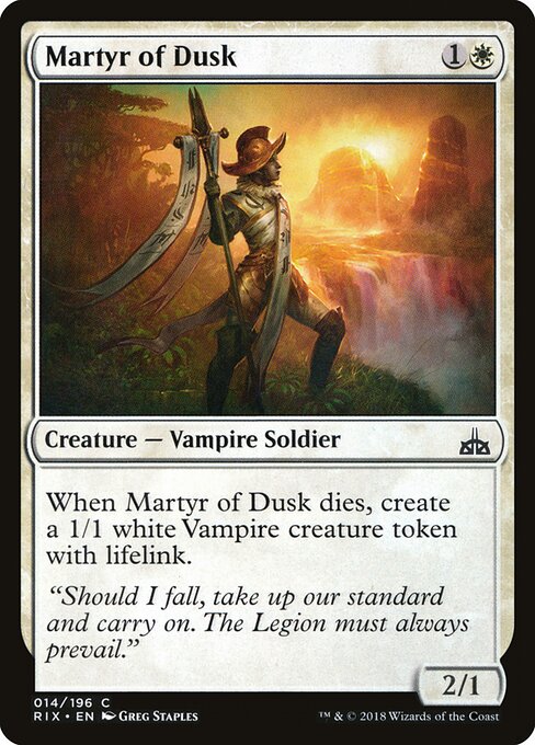 Martyr of Dusk - Rivals of Ixalan - 14