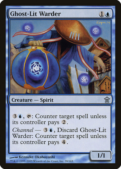 Ghost-Lit Warder - Saviors of Kamigawa - 39