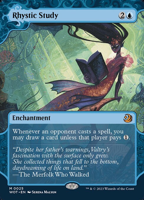 Rhystic Study - Wilds of Eldraine: Enchanting Tales - 25