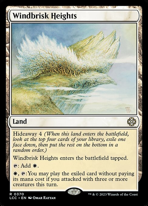 Windbrisk Heights - The Lost Caverns of Ixalan Commander - 370