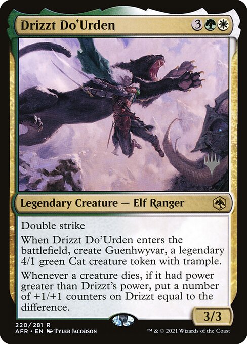 Drizzt Do'Urden - Adventures in the Forgotten Realms Promos - 220p