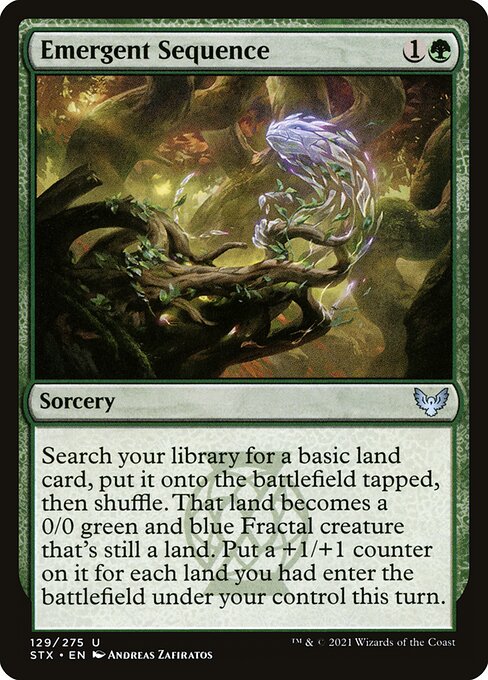 Emergent Sequence - Strixhaven: School of Mages - 129