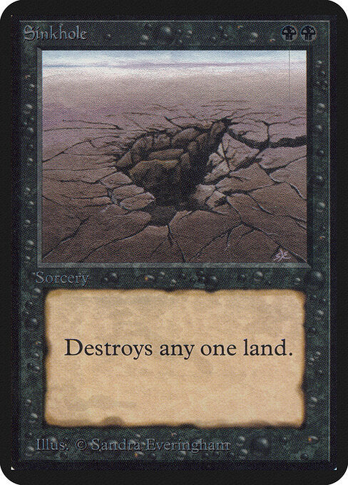 Sinkhole - Limited Edition Alpha - 129