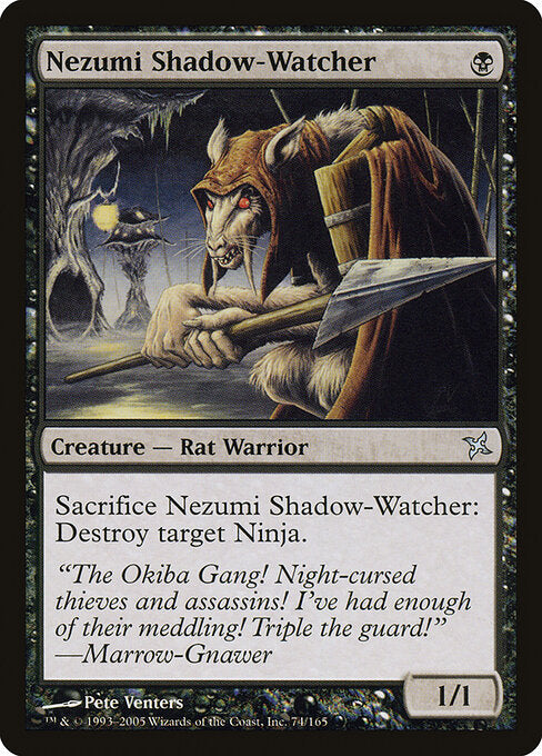 Nezumi Shadow-Watcher - Betrayers of Kamigawa - 74