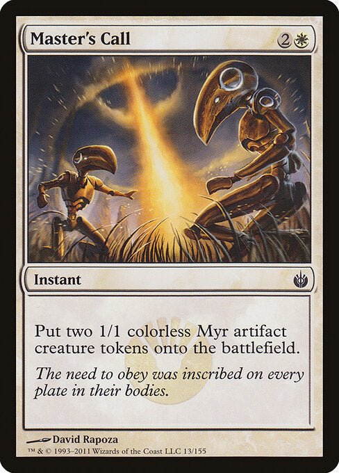 Master's Call - Mirrodin Besieged - 13