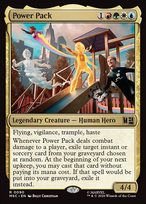 Power Pack - Marvel Super Heroes Commander - 90