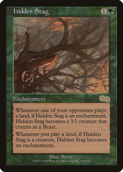 Hidden Stag - Urza's Saga - 265