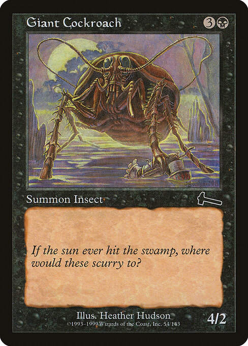 Giant Cockroach - Urza's Legacy - 54
