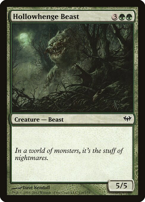 Hollowhenge Beast - Dark Ascension - 118