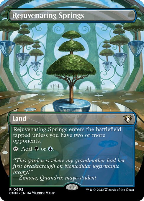 Rejuvenating Springs - Commander Masters - 662