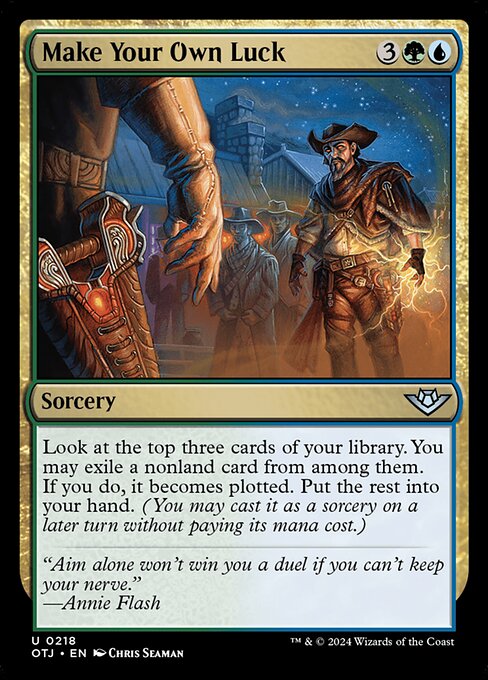 Make Your Own Luck - Outlaws of Thunder Junction - 218