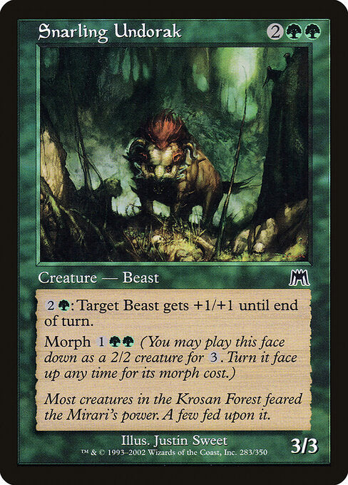 Snarling Undorak - Onslaught - 283