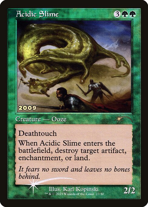 Acidic Slime - 30th Anniversary Play Promos - 17