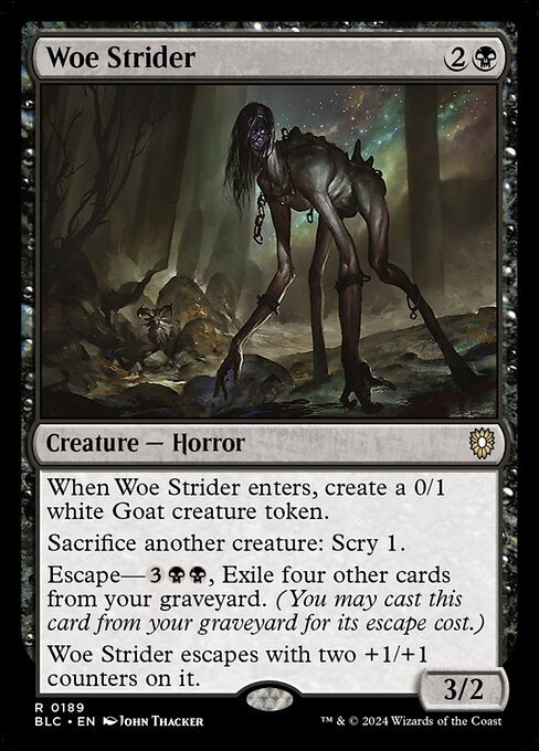 Woe Strider - Bloomburrow Commander - 189