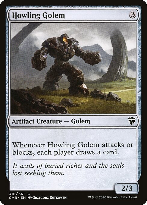 Howling Golem - Commander Legends - 316