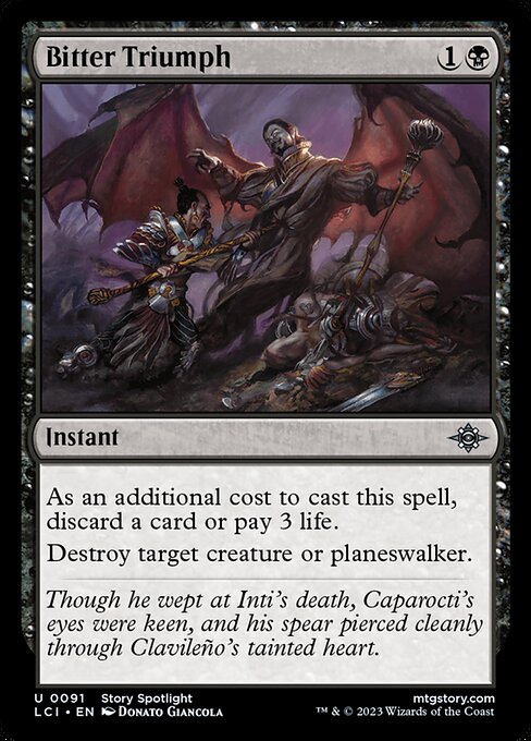Bitter Triumph - The Lost Caverns of Ixalan - 91