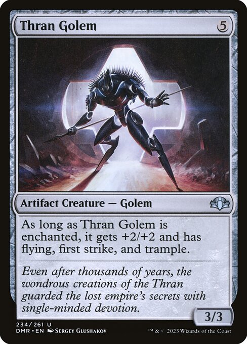 Thran Golem - Dominaria Remastered - 234