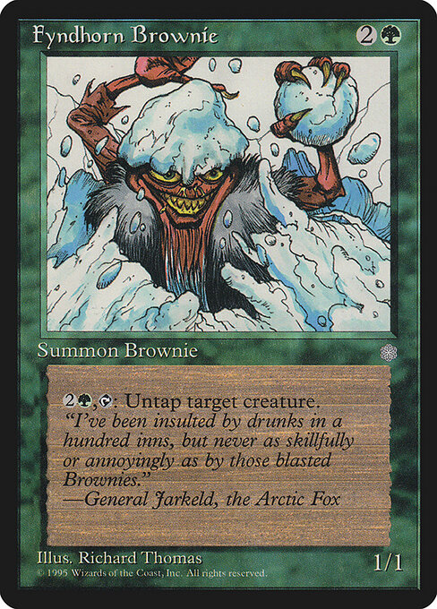Fyndhorn Brownie - Ice Age - 242