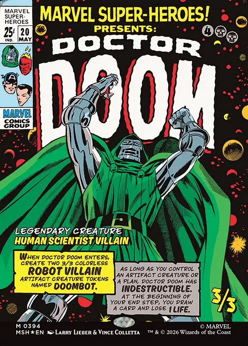 Doctor Doom - Marvel Super Heroes - 394