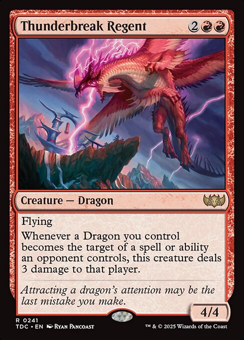 Thunderbreak Regent - Tarkir: Dragonstorm Commander - 241