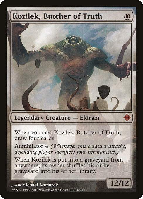 Kozilek, Butcher of Truth - Rise of the Eldrazi - 6