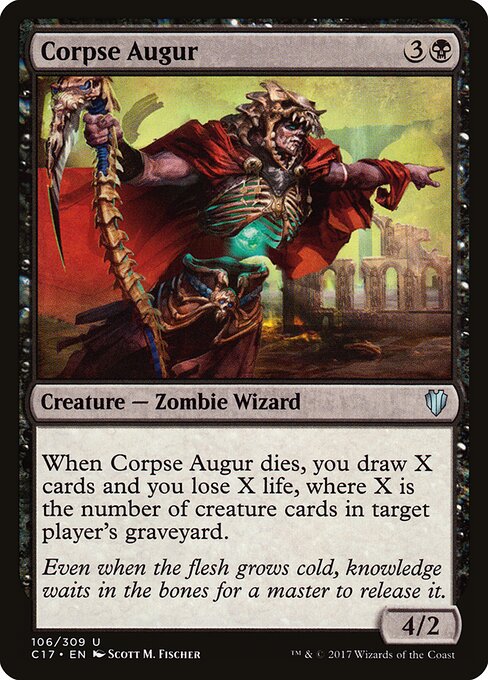 Corpse Augur - Commander 2017 - 106