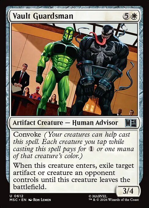 Vault Guardsman - Marvel Super Heroes Commander - 612