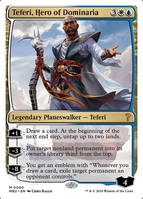 Teferi, Hero of Dominaria - Mystery Booster 2 - 90