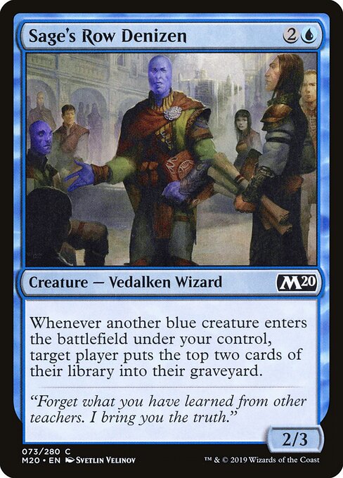 Sage's Row Denizen - Core Set 2020 - 73