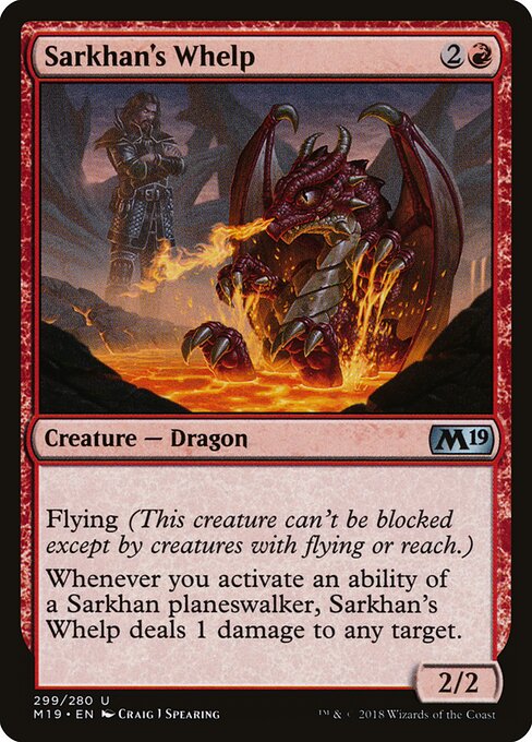 Sarkhan's Whelp - Core Set 2019 - 299