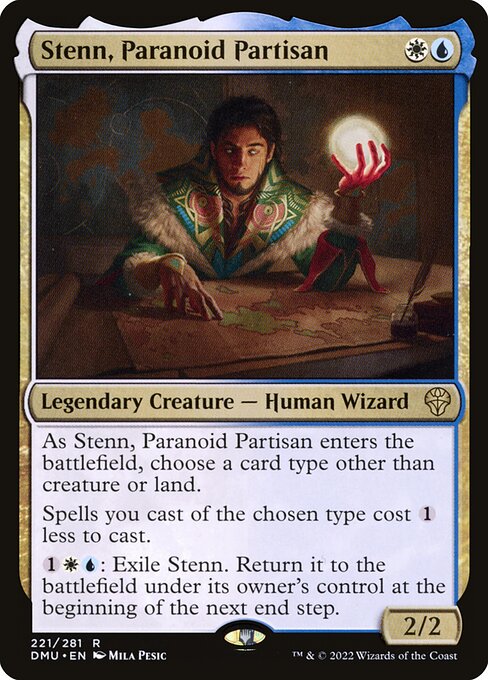 Stenn, Paranoid Partisan - Dominaria United - 221