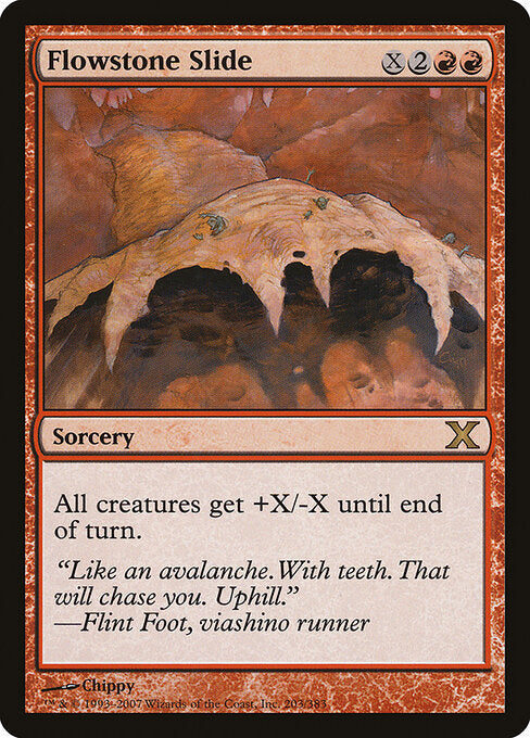 Flowstone Slide - Tenth Edition - 203