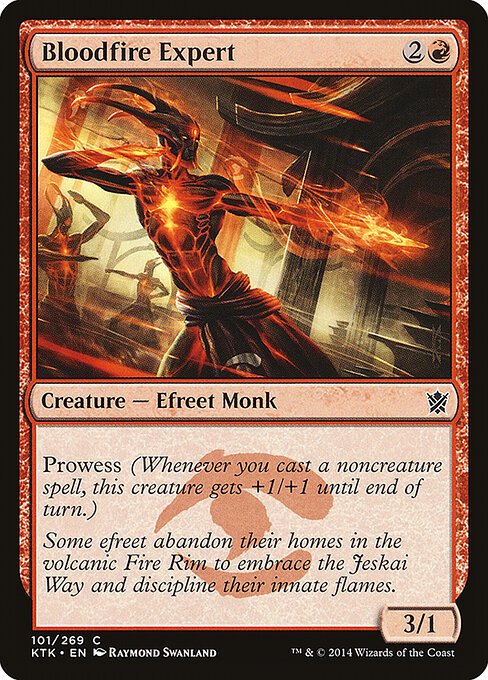 Bloodfire Expert - Khans of Tarkir - 101