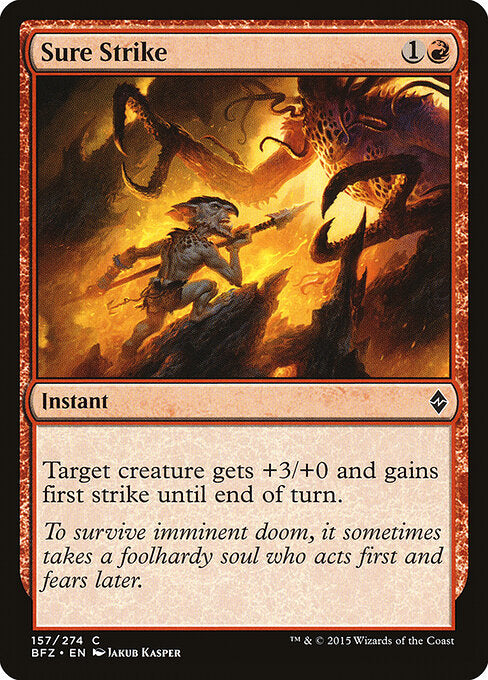 Sure Strike - Battle for Zendikar - 157