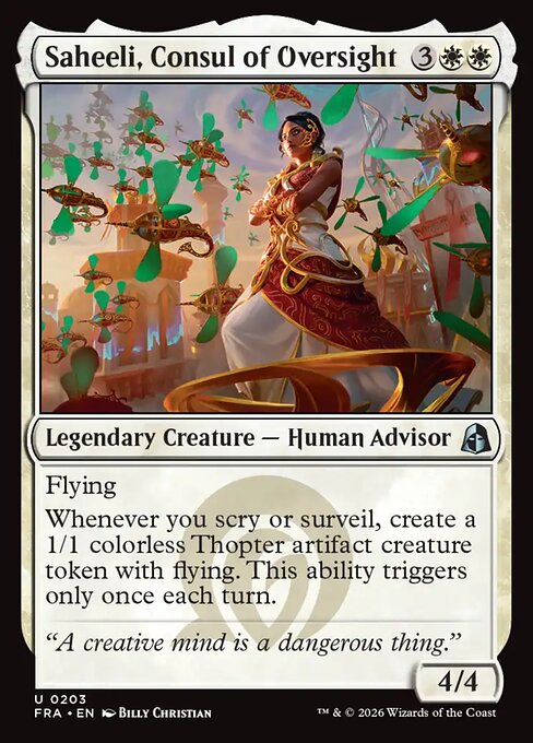 Saheeli, Consul of Oversight - Reality Fracture - 203