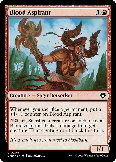 Blood Aspirant - Commander Masters - 208