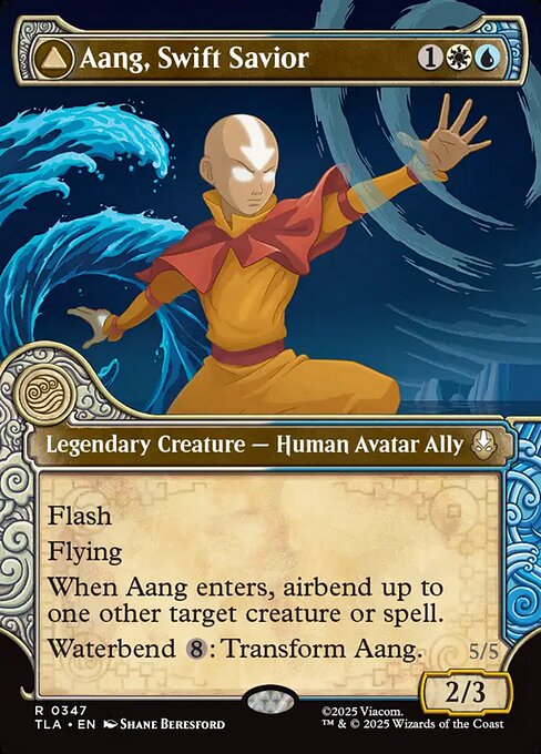 Aang, Swift Savior // Aang and La, Ocean's Fury - Avatar: The Last Airbender - 347