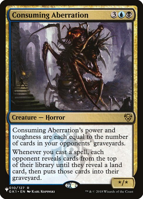Consuming Aberration - The List - GK1-10