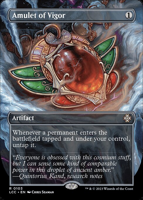 Amulet of Vigor - The Lost Caverns of Ixalan Commander - 103