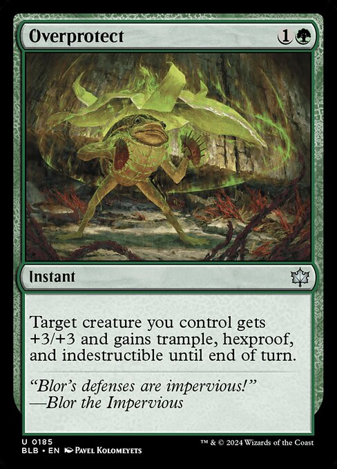 Overprotect - Bloomburrow - 185