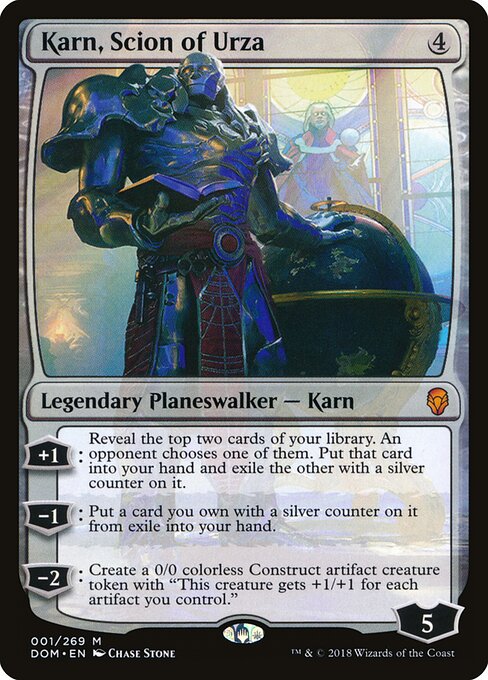 Karn, Scion of Urza - Dominaria - 1