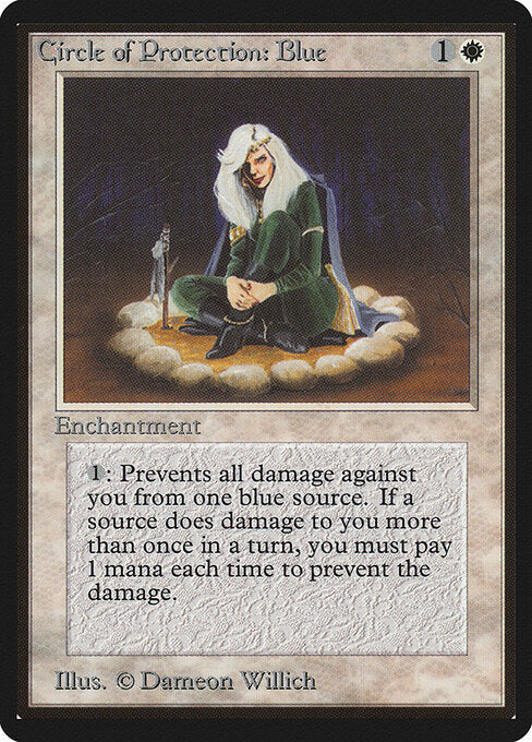 Circle of Protection: Blue - Limited Edition Beta - 11