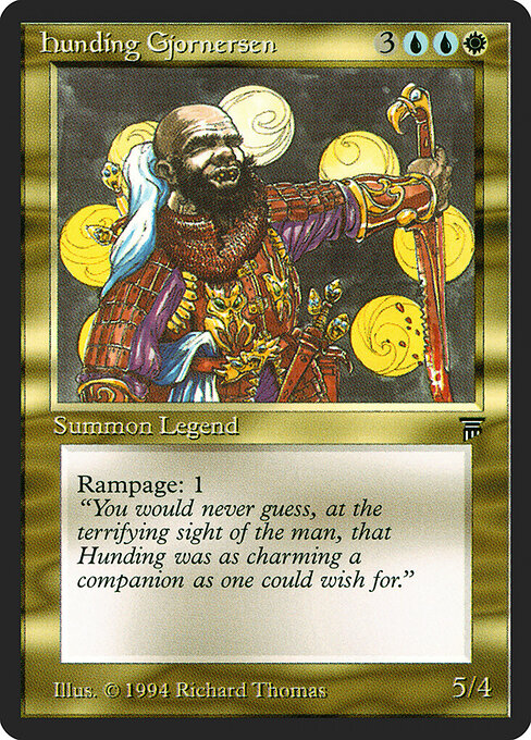 Hunding Gjornersen - Legends - 231