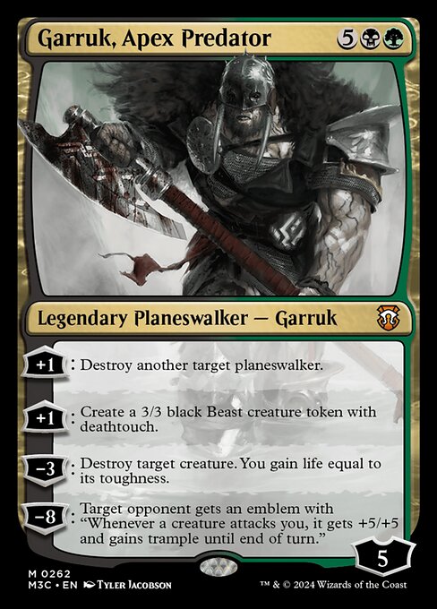Garruk, Apex Predator - Modern Horizons 3 Commander - 262