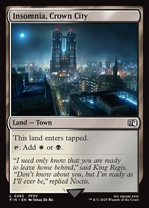 Insomnia, Crown City - Final Fantasy - 282