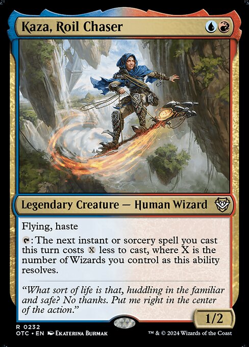 Kaza, Roil Chaser - Outlaws of Thunder Junction Commander - 232